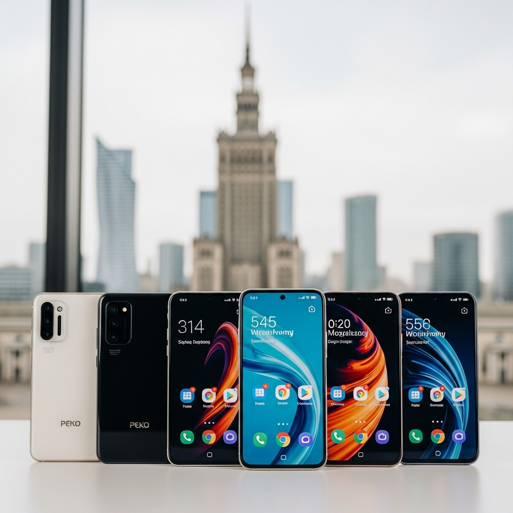 Najnowsze smartfony 5G na polskim rynku