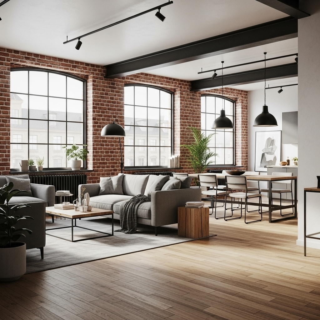 Loftowe inspiracje: jak wprowadzić industrialny klimat do twojego domu